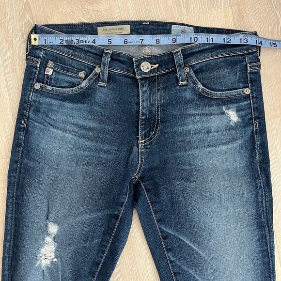 AG Adriano Goldschmied The Legging Ankle Super Skinny Ankle Jean Size 26R - Picture 11 of 11